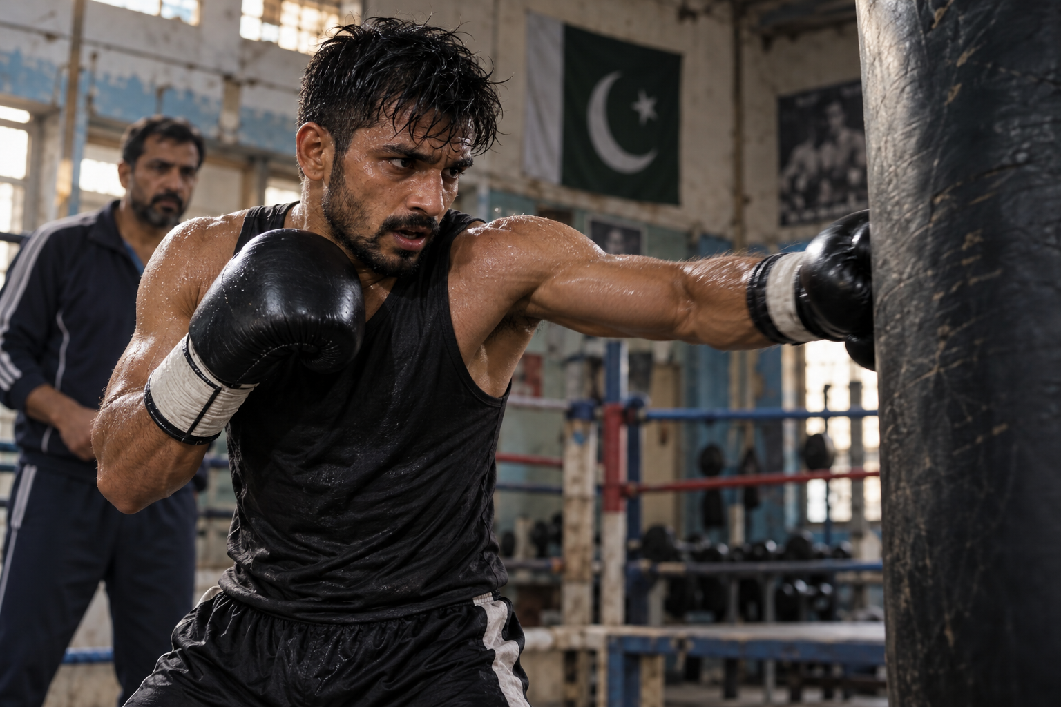 Boxing training